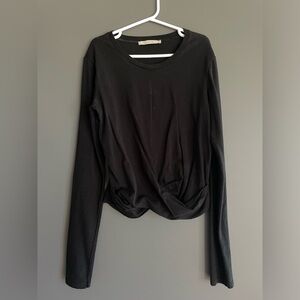 Zara twist front long sleeve